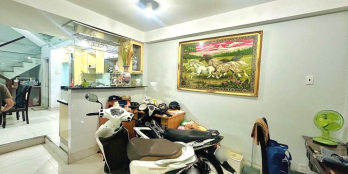 Nhà 46m2 (4,5 x 10), 5 tầng, mặt tiền đường số ngay Vĩnh Hội. 12 tỷ