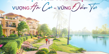 Biệt Thự View Sông Khu compound, giá chỉ 24,4tỷ. Thanh toán giãn đến 36 tháng