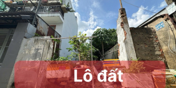 Đất đẹp - Diện tích 5 X 15 - Hẻm Oto - Ngay cầu vượt Hà Huy Giáp - SHR