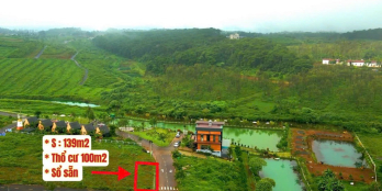 Bán gấp lô đất nghỉ dưỡng Làng Omm tại Đồi chè Tâm châu- vị trí đẹp giá siêu hời