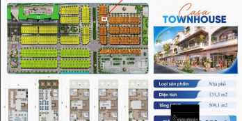 Biệt thự song lập casa, Nhà phố nằm trong khu đô thị biển lớn nhất Vũng tàu