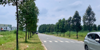 Bán đất 690tr ngay TT Lai Uyên, Bàu Bàng, sổ riêng, full thổ cư, đường nhựa 12m