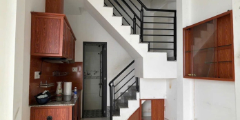 Nhà 3 tầng, 27m2, 2pn2wc, hẻm xe hơi lý thuyết, ngang hơn 4m, chuẩn ply, an ninh
