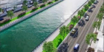 GÒ VẤP, BÁN 760M2 ĐẤT MẶT TIỀN VEN SÔNG VÀM THUẬT, DT 13.5x56M