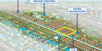 Bán nhà phố thương mại shophouse 2 mặt tiền siêu đẹp lê lợi TP mới BD