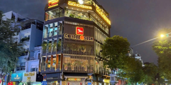 Góc 2 MT đường Lê Thánh Tôn+Trương Định. Đang cho thuê 650tr/th. DT: 8,35x18,25m