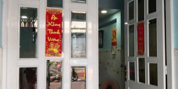 NHÀ SỔ HỒNG RIÊNG - MT HẺM XE HƠI ĐẾN CỬA. 