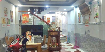 BÁN NHÀ HXH BÙI TƯ TOÀN, AN LẠC, BÌNH TÂN, 4x17m, 4 TẦNG, GIÁ 6.6 TỶ TL