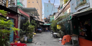 Nhà cũ tiện xây mới, 67m2, nở hậu tài lộc, gần hẻm xe tải, @