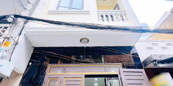 Mặt đường số 6m ở Vĩnh Hội - nhà mới 4 tầng 4pn - 4 x 10. Chỉ 12,4 tỷ