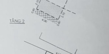 Chỉ 5,6 tỷ - sổ 41,2 m2 (4 m x 10,33 m) - 2 mặt hẻm trước sau - Nguyễn Thông