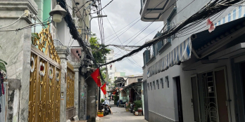 Bán nhà hẻm ô tô quận 7 ngan 8,8m dài 7m sổ hồng riêng chính chủ