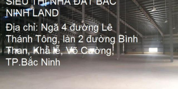 Cho thuê kho xưởng quanh khu vực và lân cận TP.Bắc Ninh