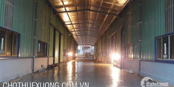 Cho thuê xưởng đẹp tại Quán Gỏi Bình Giang Hải Dương DT 1820m2 giá tốt