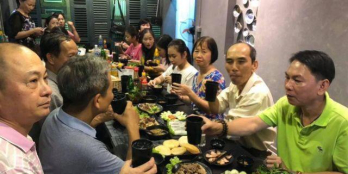 Cho thuê nhà làm hàng ăn mặt phố Khâm Thiên: 80m2, mặt tiền 4.2m.