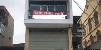 Cho thuê nhà Trương Định 120m2x3t 45tr/tháng