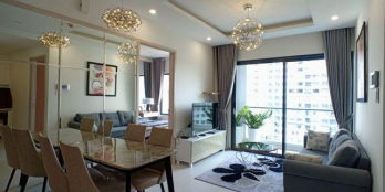 Căn hộ full nội thất, 2PN tại New City cho thuê giá 16.5 triệu/tháng.
