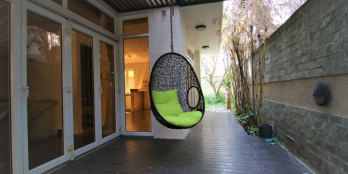 Cho thuê Villa sân vườn, hồ bơi 183 m2, không gian mở phù hợp văn phòng, 77 tr/th