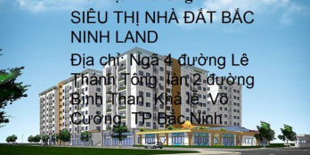 Chính chủ bán gấp lô góc Thanh Bình tại trung tâm TP.Bắc Ninh