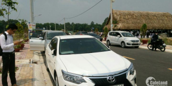 Đất MT QL13 sổ hồng riêng, TC 100%