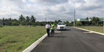 Bán đất đối diện kcn Phú An Thạnh, 9tr/m2, sổ riêng từng nền, bao công chứng, LH: 0931044979