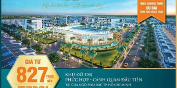 Cửa ngõ phía Bắc TP. HCM hiện đại, tiện ích bậc nhất, giá chỉ từ 827tr
