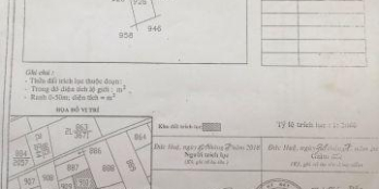 Bán 4003 m2 đất thị trấn Đức Huệ Long An Gía Rẻ.