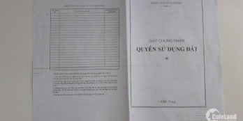 Cần bán gấp lô đất 64m2 đường Phạm Hùng, huyện Bình Chánh, giá tốt