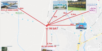 Đất Tân Kiên, ngay nút giao Trần Đại Nghĩa- cao tốc Trung Lương