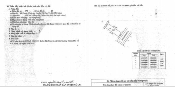 BÁN đất Thị Trấn Củ Chi – Mặt tiền đường Hương Lộ 2-Cách chợ Việt Kiều 900m.GIÁ RẺ