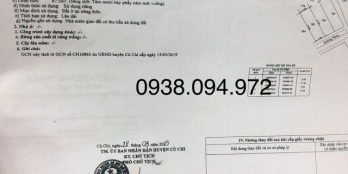 MT Võ Văn Bích 10mx17,5m cần bán gấp trong tháng 5, 1,2 tỷ sổ như hình