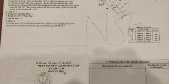 Gia đình xuất cảnh, bán ngay lô đất mặt tiền đường bên cầu Trệt- Củ Chi