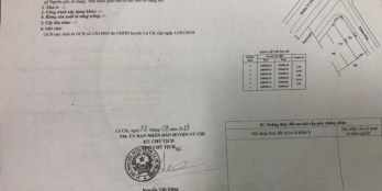 TÔI CAO THỊ HIẾU BÁN 4 LÔ ĐẤT MT VÕ VĂN BÍCH, CHỢ HÓC MÔN 17TR/M2,SHR