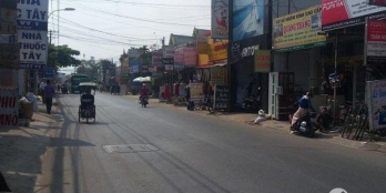 Lô góc 2 MT đường 8m, vuông vức, sổ riêng mới ra, thổ cư hết đất