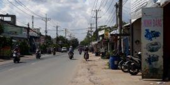 Đất củ chi kẹt tiền cần bán gấp lô đất 219m2, 81 đường cây da, tân phú trung