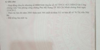 Bán lô đất 2 mặt tiền đường 8m Nguyễn Thị Hương (Bibi)