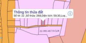 Bán gấp 59m2 đất ấp 2 Tam An , Long Thành