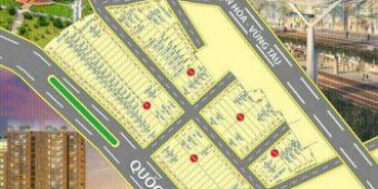 đất nền mặt tiền ql51 Long thành