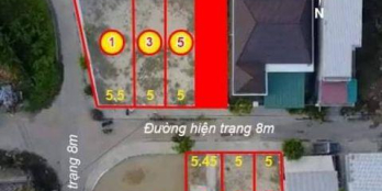 Bán lô đất 100m2 ngang 5m hẻm 8m Nguyễn Chích Nha Trang