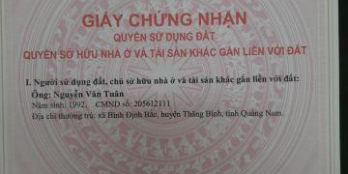 Bán gấp lô đất thổ cư sau chợ An Sương, Q.12, Giá 1,2 tỷ. LH:0988775671