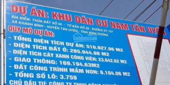 Cơ hội sinh lời cao cho các nhà đầu tư với dự án KDC Nam Tân Uyên