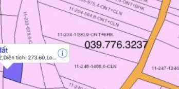 Cần bán đất Xã Lộ 25 sổ hồng riêng, cách KCN dầu giây khoảng 4km