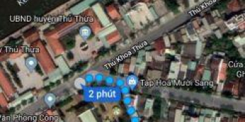 Đất xây trọ khu dân cư đông đúc tại Thị Trấn Thủ Thừa gần KCN Long Hậu