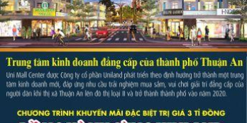 Bán đất nền dự án Uni Mall Center