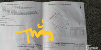 Bán nhanh 571m2 đất thổ cư Vạn Khánh Khánh Hòa ( Bắc Vân Phong)