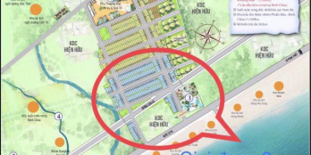 12 nền cuối đất nền ven biển dự án Seaway Bình Châu giá 450tr/nền. LH: 0961478592 Thiện