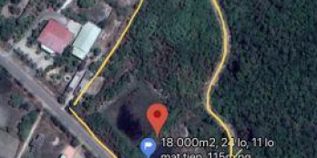 Bán đất mặt tiền đường 328 cách ngã tư Hồ Tràm 2,5km giá từ 3.6tr - 5tr/m2 DT 500m2 - 1000m2 có thổ cư