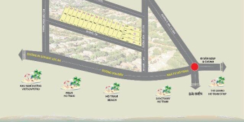 ĐẤT VILLAS HỒ TRÀM - NƠI NGHỈ NGƠI SAU NHỮNG NGÀY LÀM VIỆC MIỆT MÀI,CHỈ 1.9 TỶ.