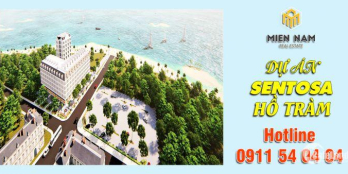 ĐẤT NỀN MẶT TIỀN ĐƯỜNG VEN BIỂN HỒ TRÀM, SỔ RIÊNG TỪNG NỀN, SỞ HỮU VĨNH VIỄN