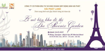MỞ BÁN DỰ ÁN THE PHOENIX GARDEN (Khu Đô Thị Sinh Thái Đáng Sống Nhất Phía Tây Hà Nội)